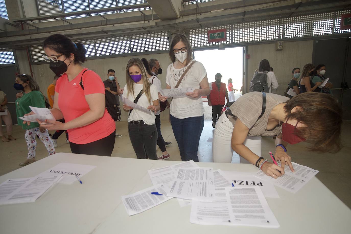 Fotos: La Región retoma la vacunación a menores de 60 años con AstraZeneca