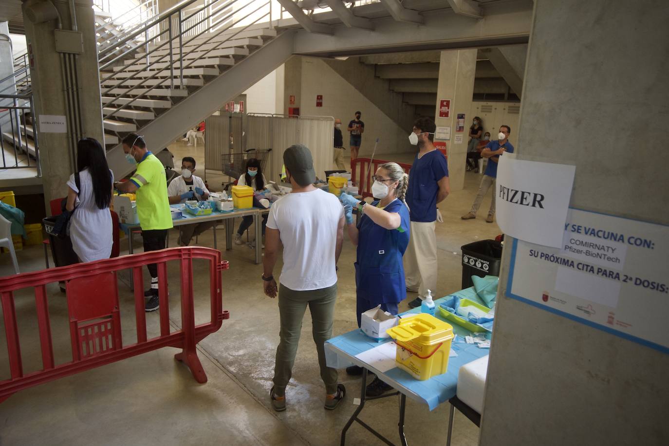 Fotos: La Región retoma la vacunación a menores de 60 años con AstraZeneca