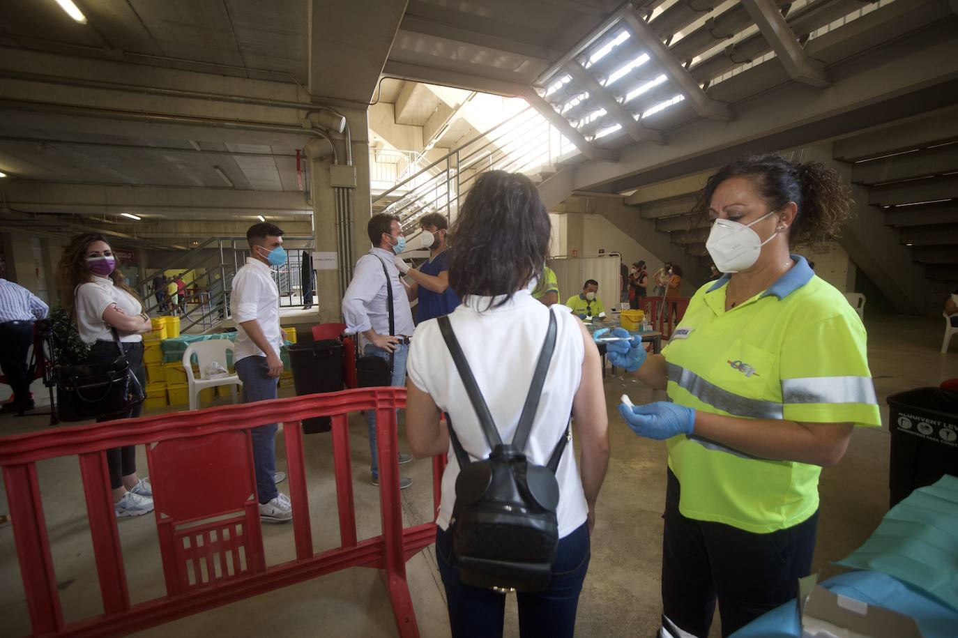 Fotos: La Región retoma la vacunación a menores de 60 años con AstraZeneca