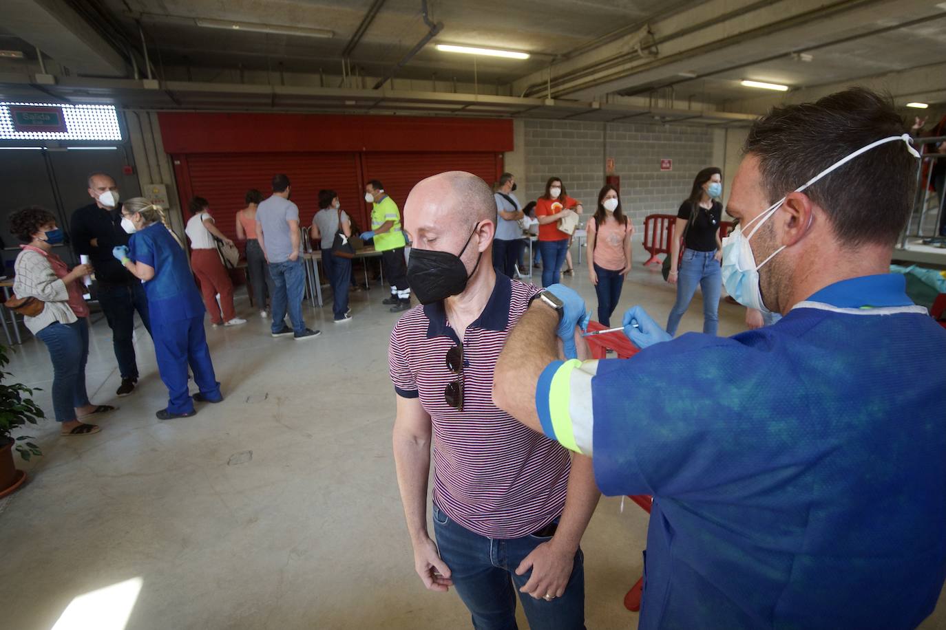 Fotos: La Región retoma la vacunación a menores de 60 años con AstraZeneca