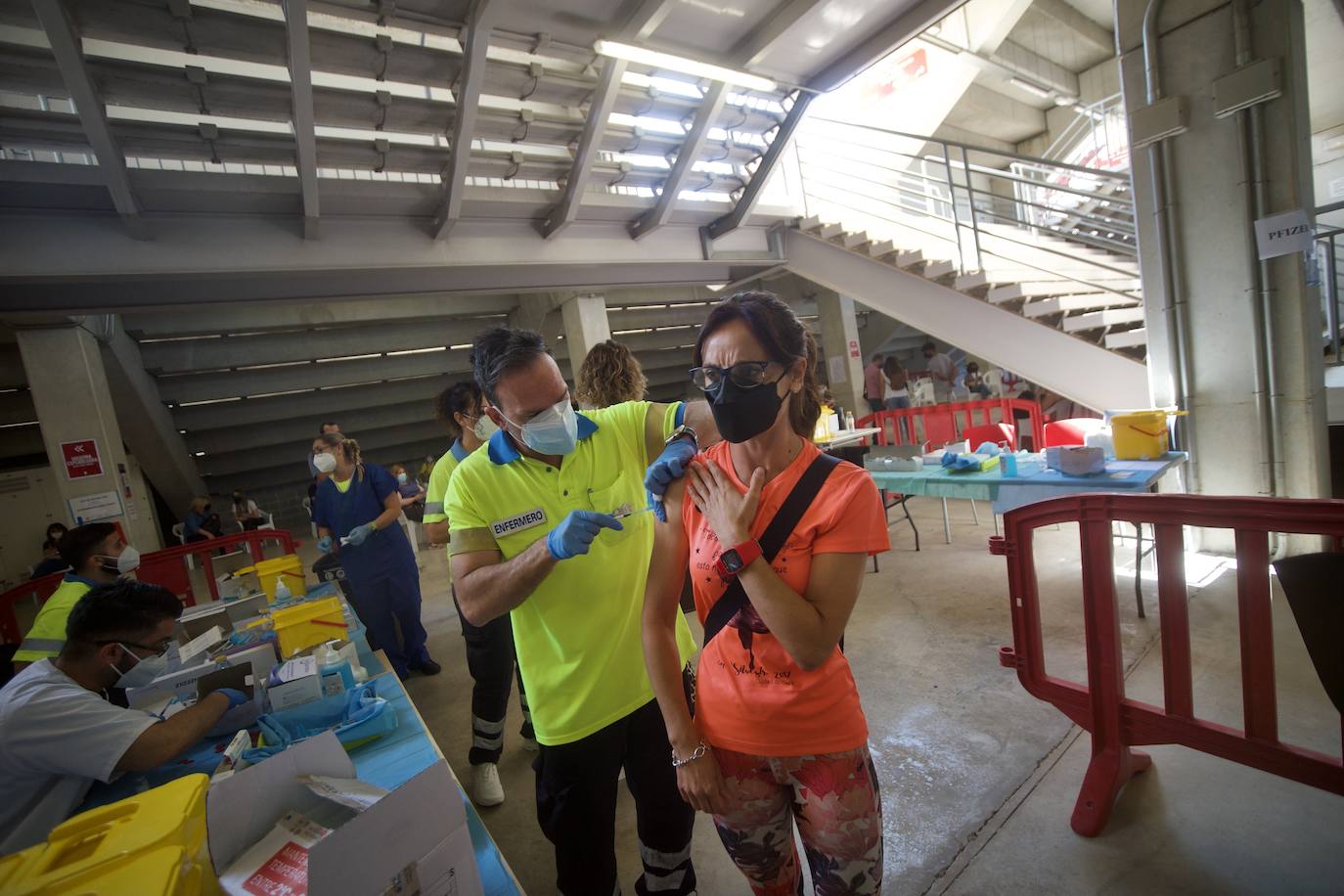 Fotos: La Región retoma la vacunación a menores de 60 años con AstraZeneca