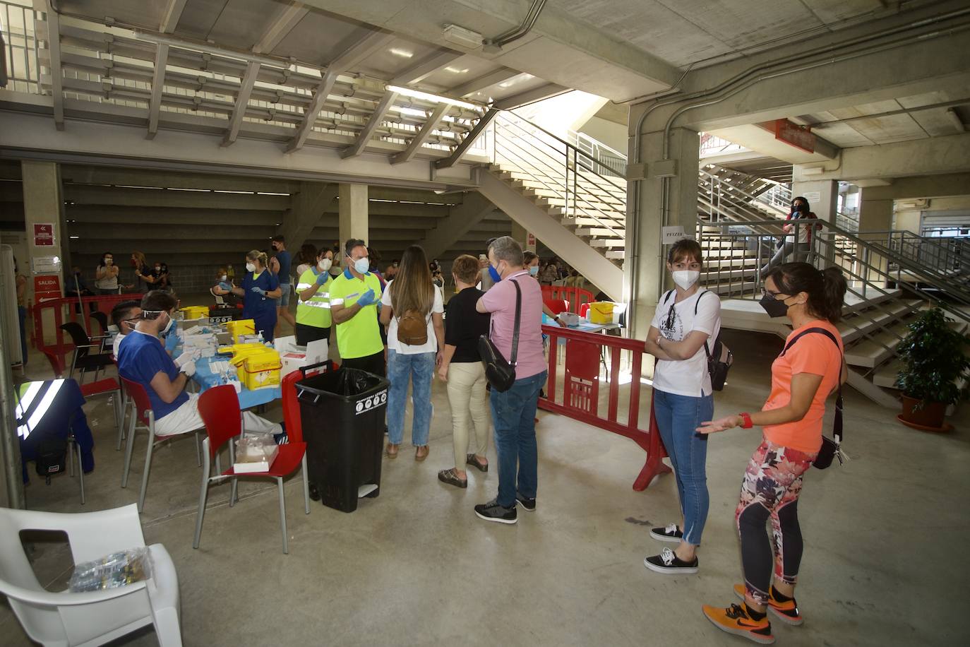 Fotos: La Región retoma la vacunación a menores de 60 años con AstraZeneca