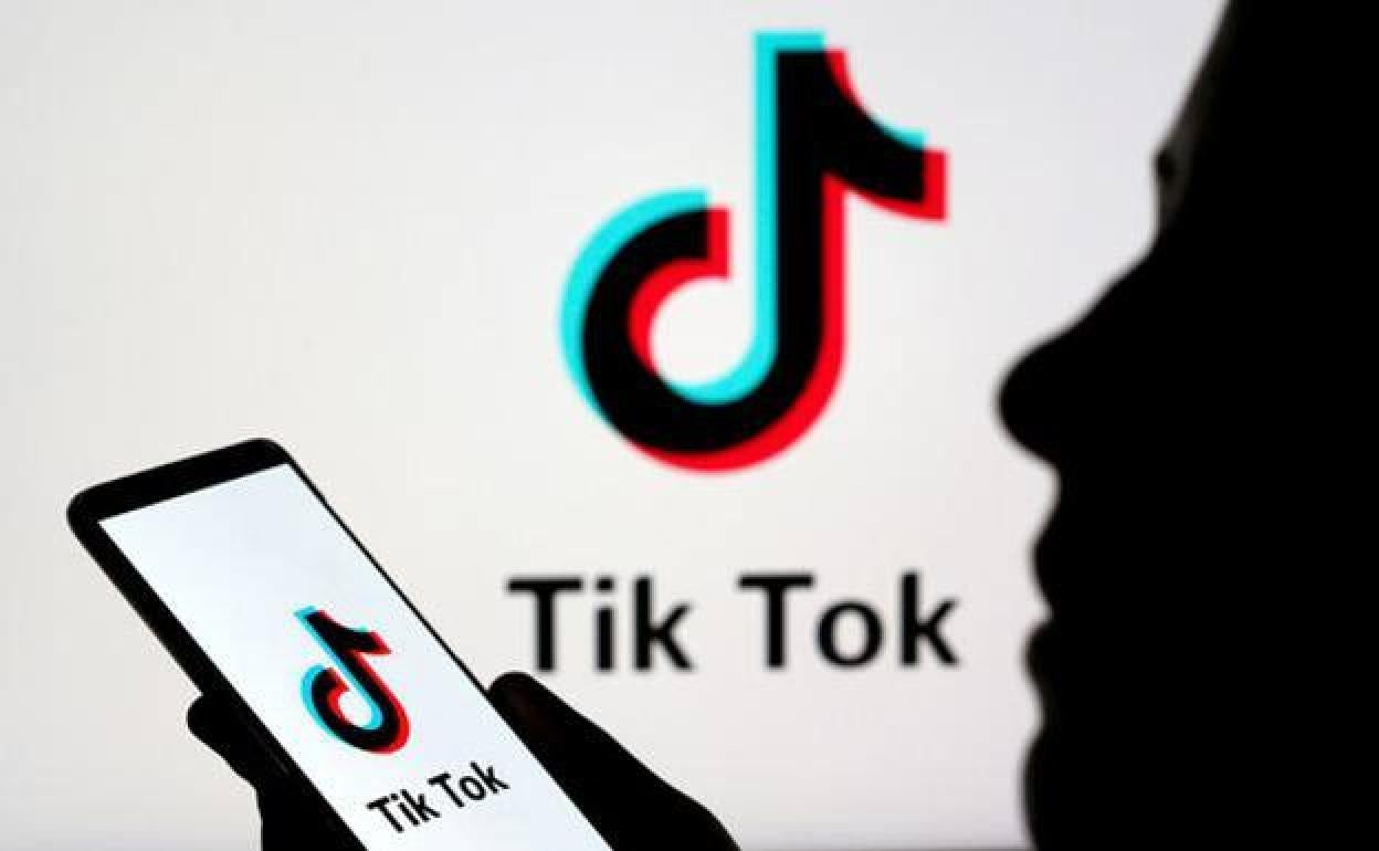 La red social Tik Tok.