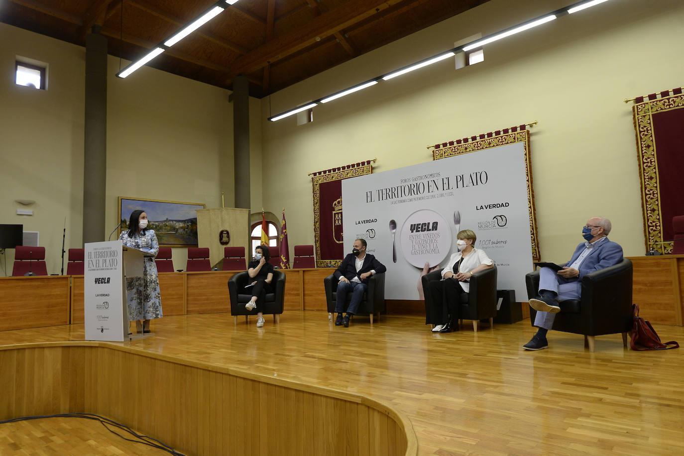 Fotos: Foro gastronómico &#039;El territorio en el plato&#039; en Yecla