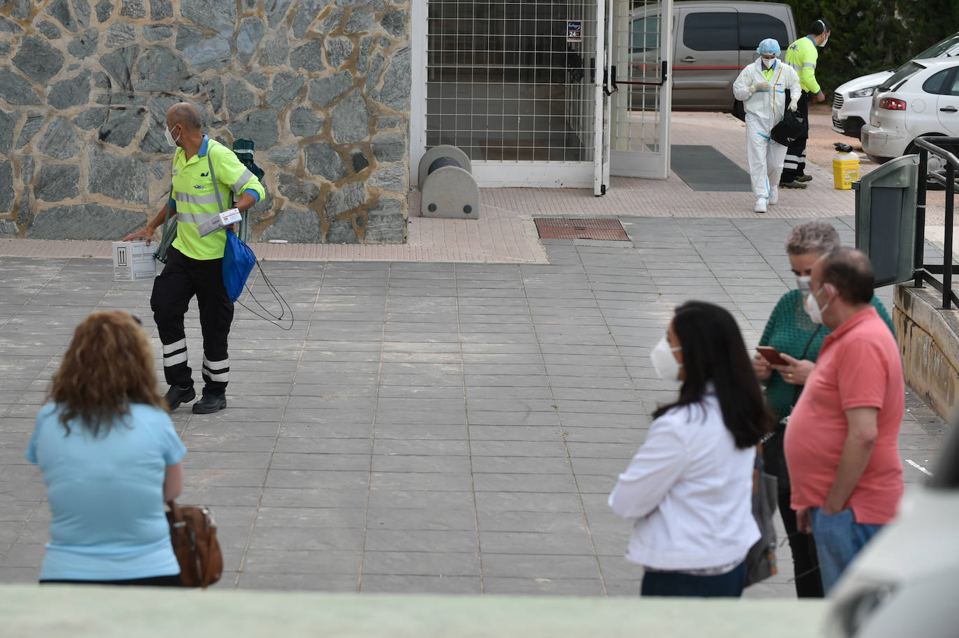 Fotos: Caravaca realiza un cribado poblacional para detectar casos asintomáticos de Covid