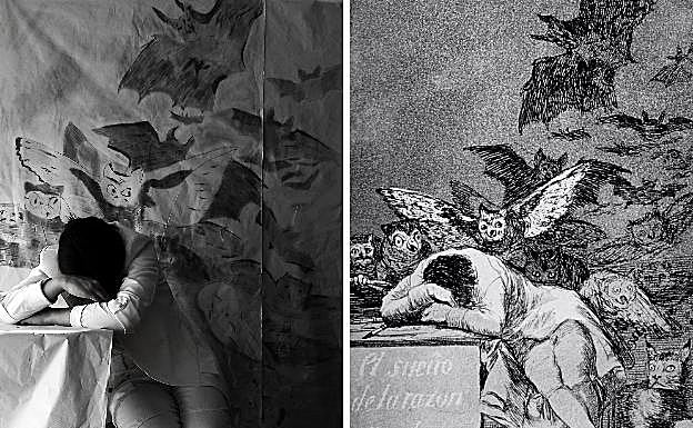 'El sueño de la razón...', de Goya.