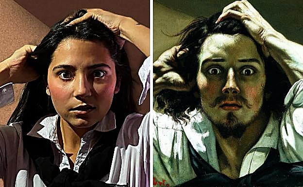 'El hombre desesperado', de Gustave Courbet.