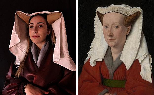 'Retrato de Margaret Van Eyck', de Van Eyck.