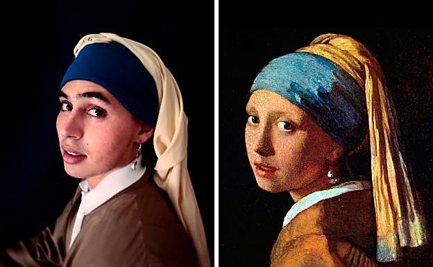 'La joven de la perla', de Vermeer.
