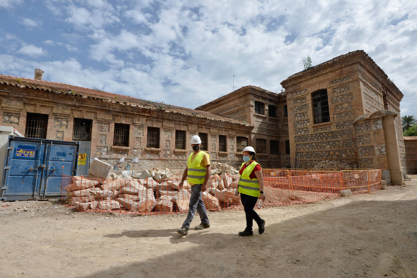 Fotos: Obras de rehabilitación de la la antigua Prisión Provincial de Murcia