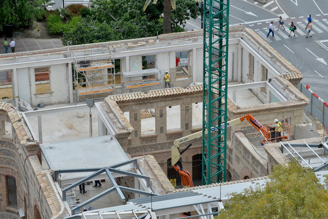 Fotos: Obras de rehabilitación de la la antigua Prisión Provincial de Murcia