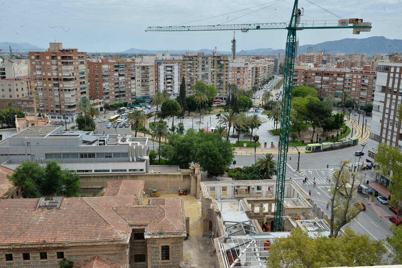 Fotos: Obras de rehabilitación de la la antigua Prisión Provincial de Murcia