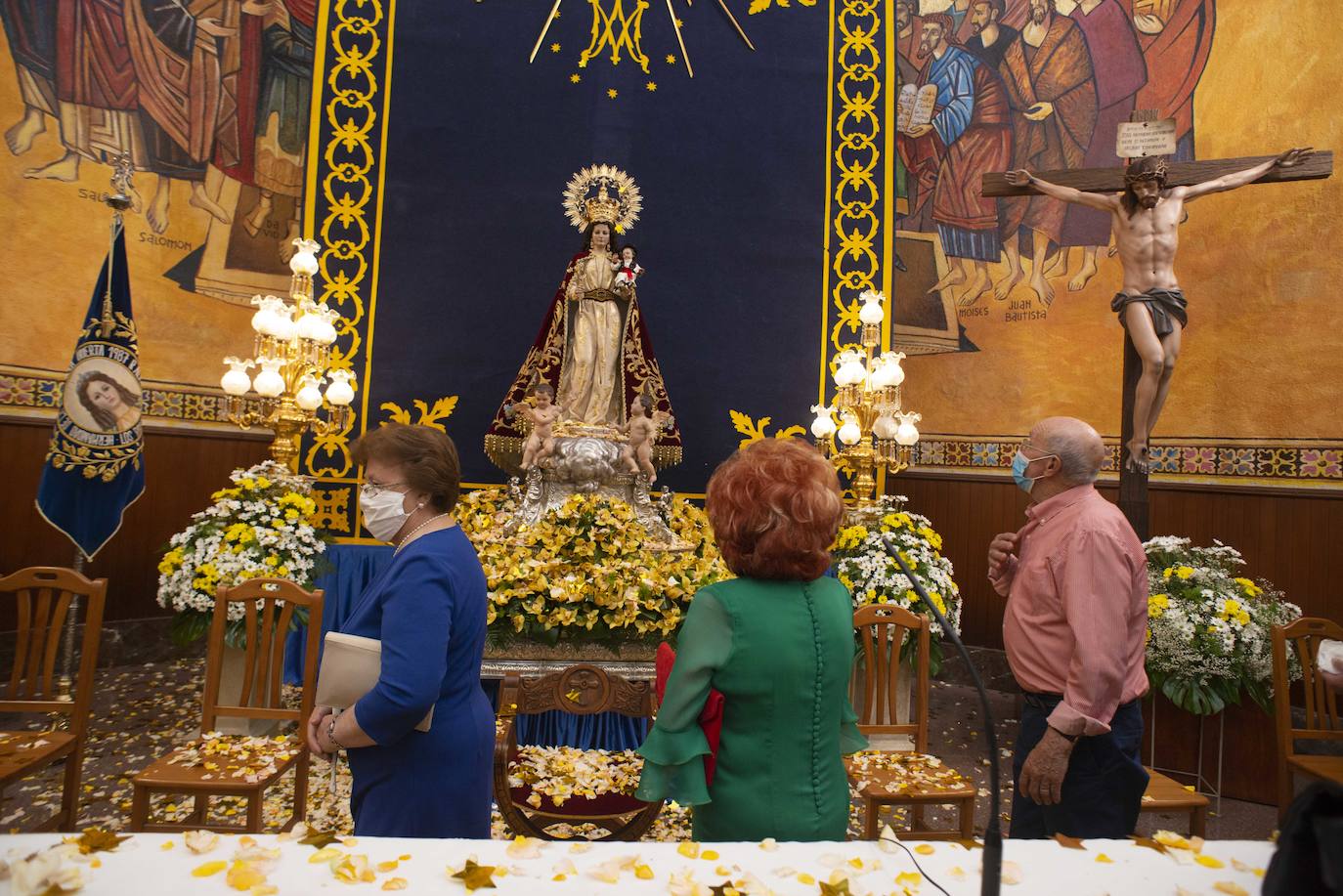 Fotos: Los Ramos se rinde a la Virgen de la Huerta