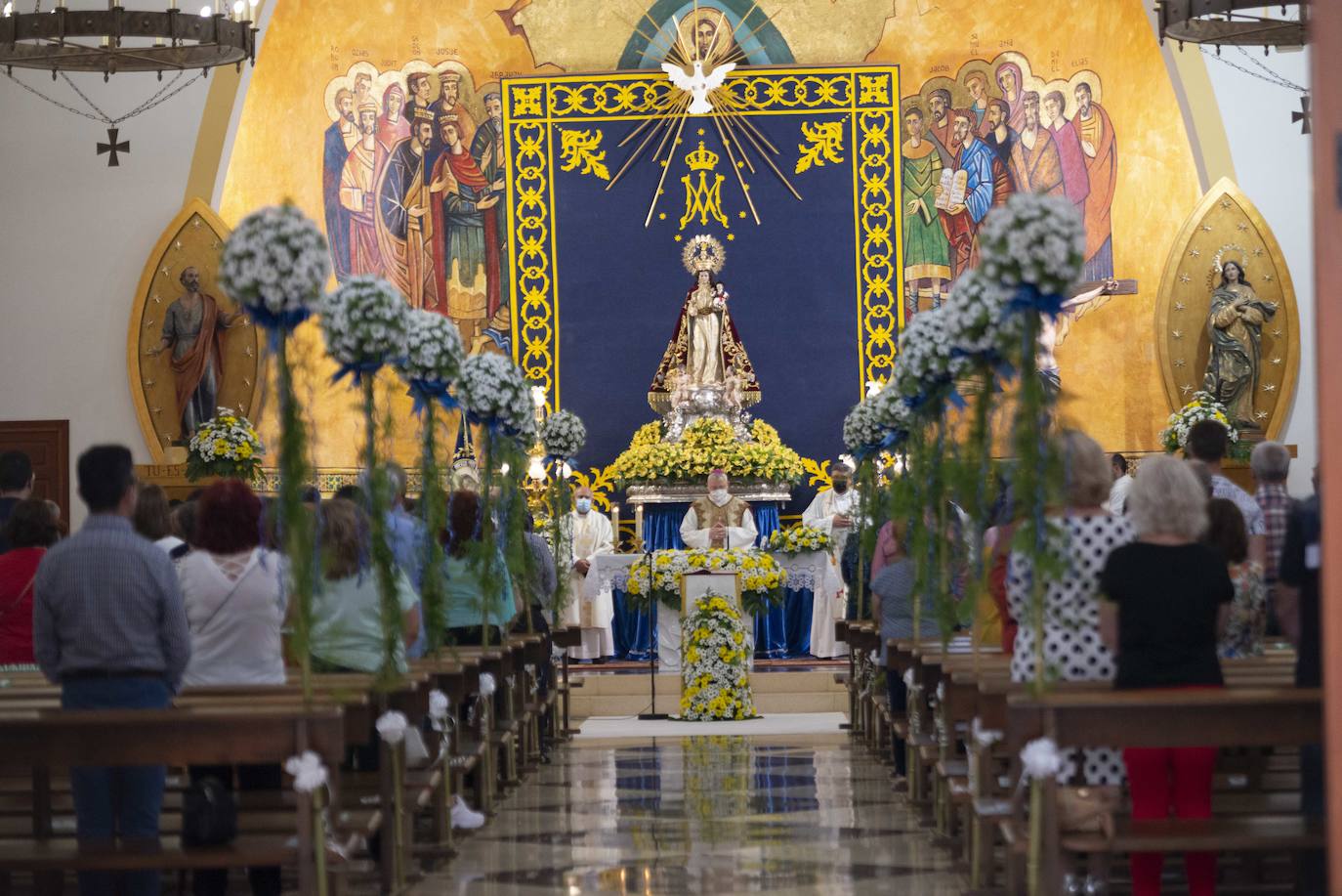 Fotos: Los Ramos se rinde a la Virgen de la Huerta