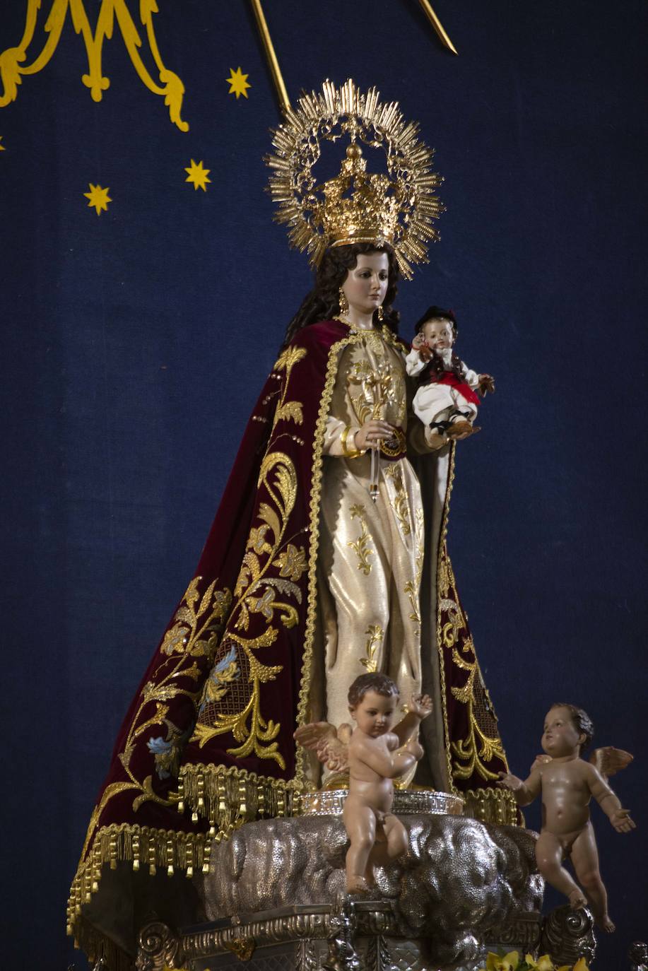 Fotos: Los Ramos se rinde a la Virgen de la Huerta