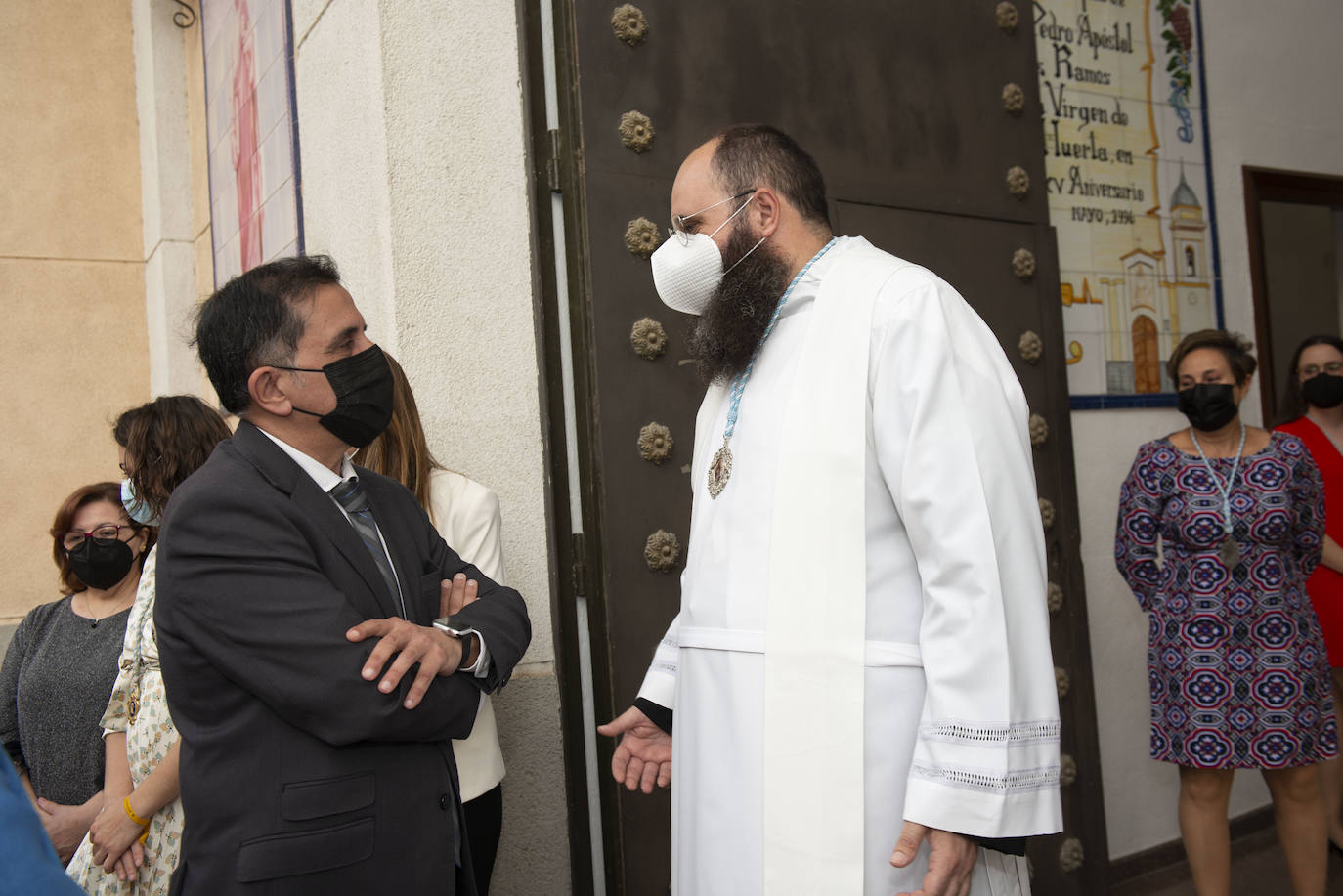 Fotos: Los Ramos se rinde a la Virgen de la Huerta