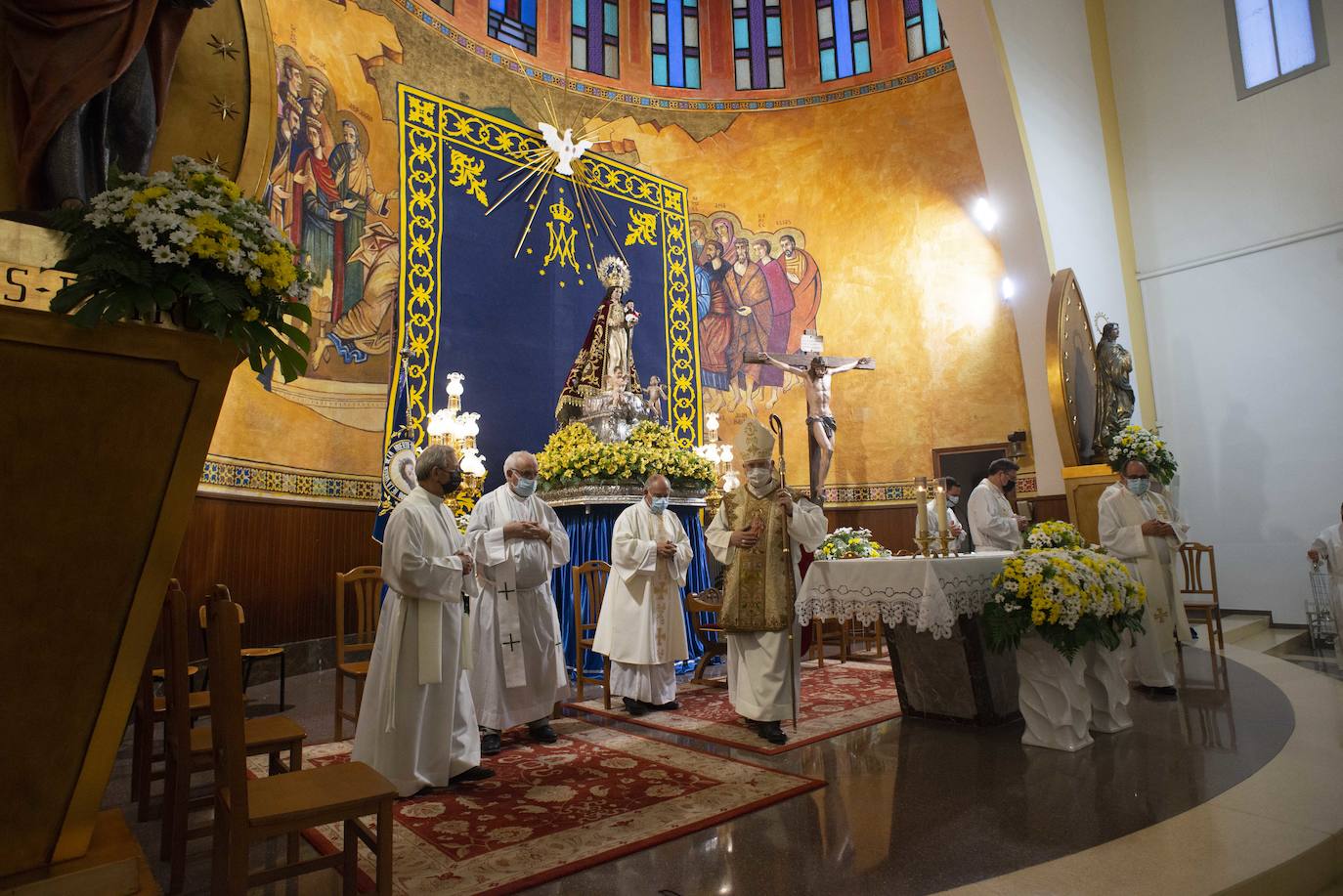 Fotos: Los Ramos se rinde a la Virgen de la Huerta