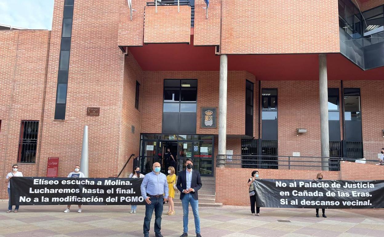 La construcción de los juzgados de Molina continúa pese al rechazo vecinal