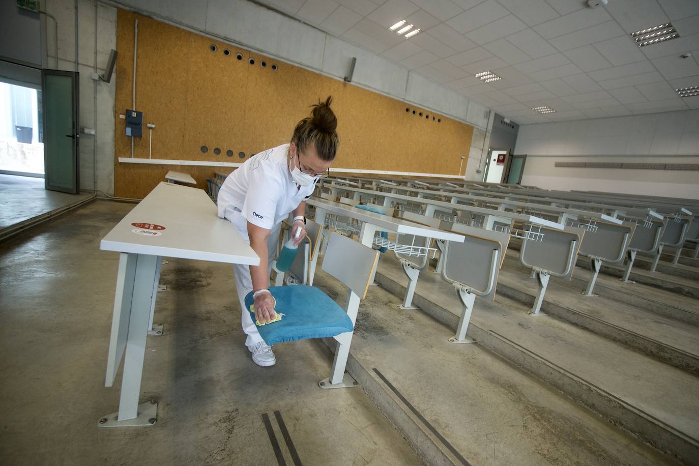 Fotos: Preparativos para la Ebau 2021 en la Región de Murcia