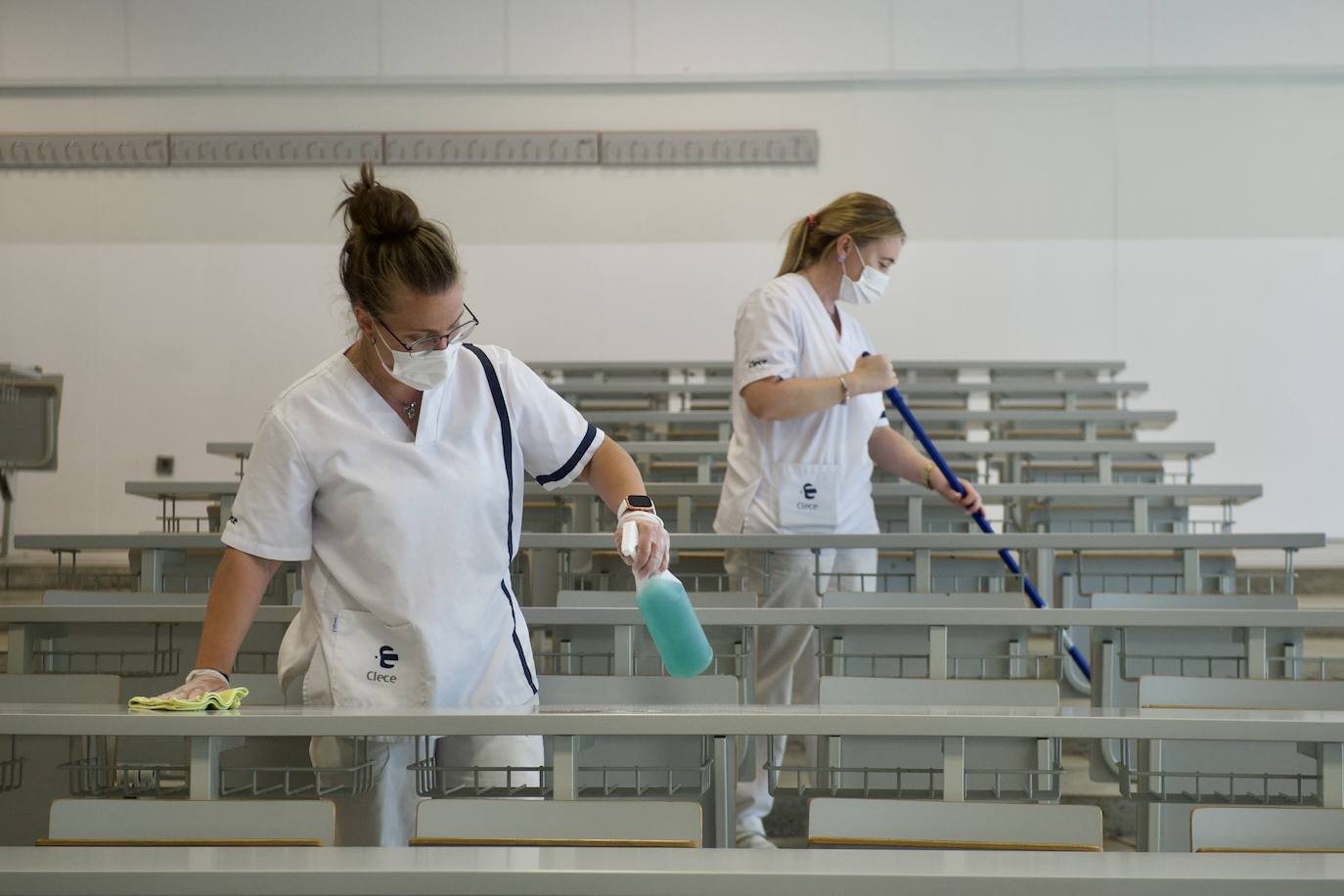 Fotos: Preparativos para la Ebau 2021 en la Región de Murcia