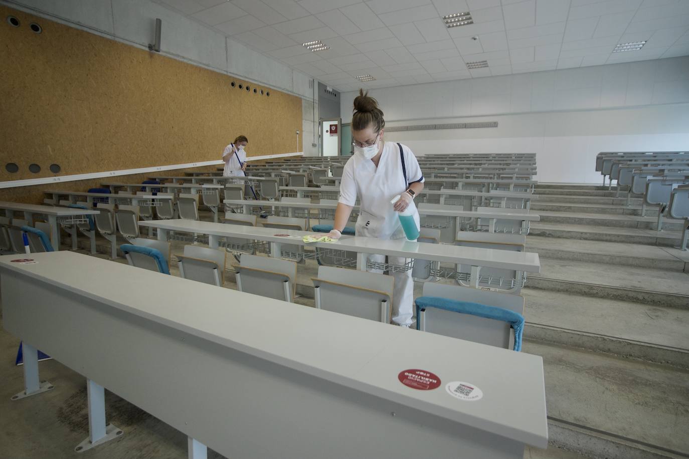 Fotos: Preparativos para la Ebau 2021 en la Región de Murcia