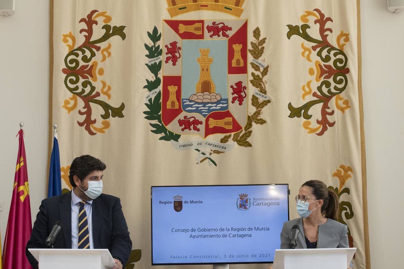 Fotos: Consejo de Gobierno celebrado en Cartagena