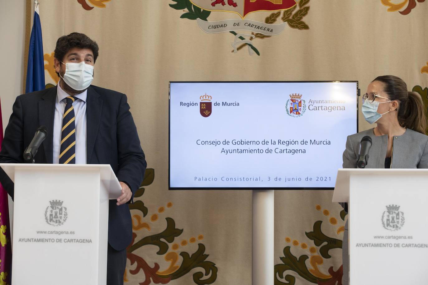 Fotos: Consejo de Gobierno celebrado en Cartagena