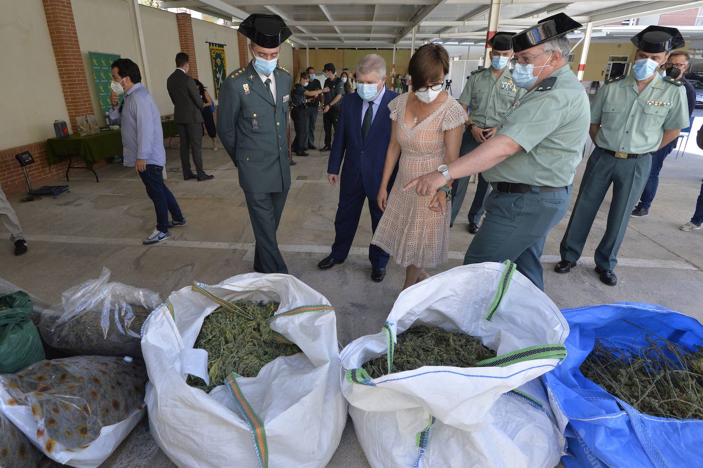 Fotos: Desarticulan una red de &#039;narcos&#039; murcianos y desmantelan la primera fábrica de hachís de España