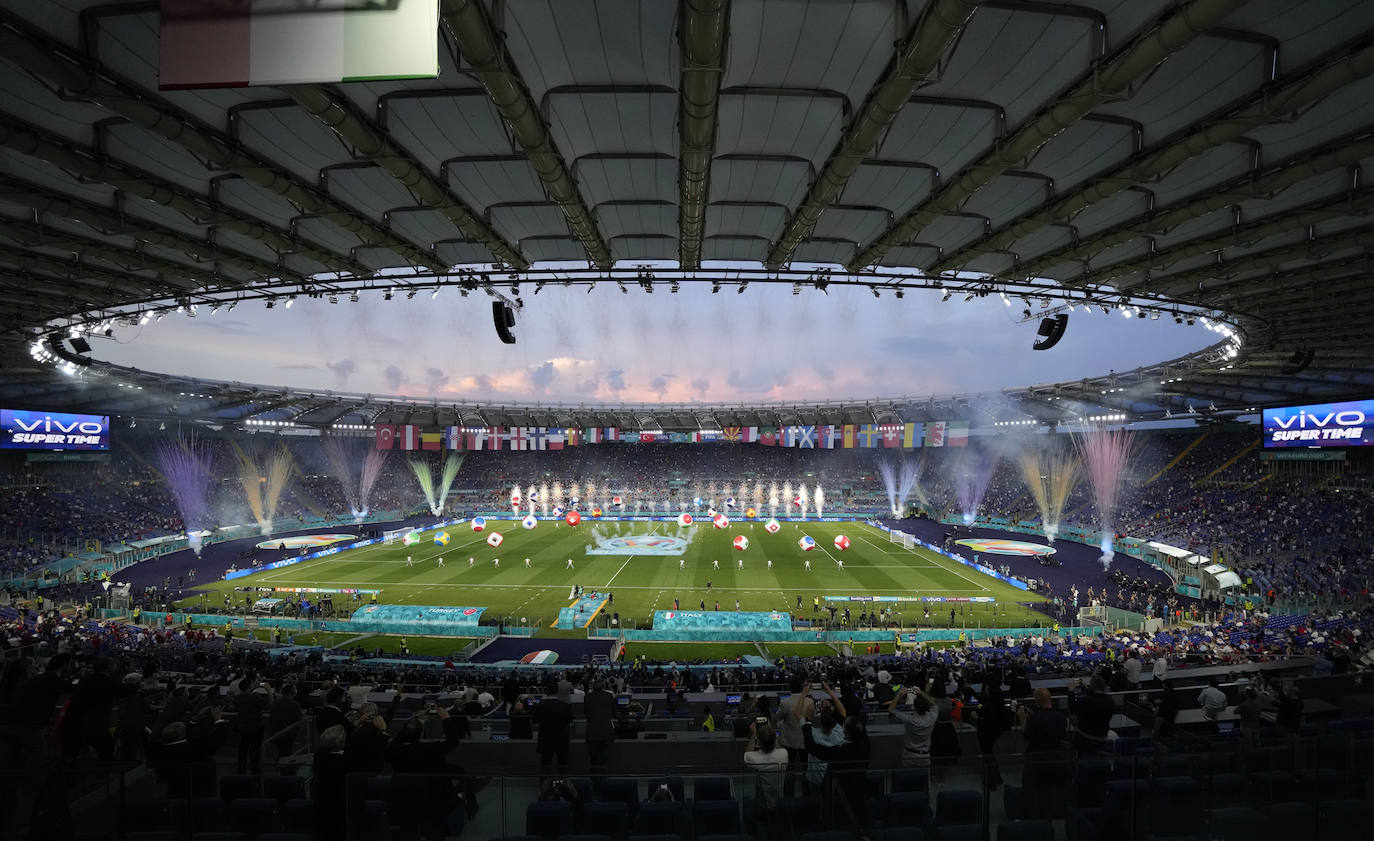 Fotos: La ceremonia de la Eurocopa, en imágenes