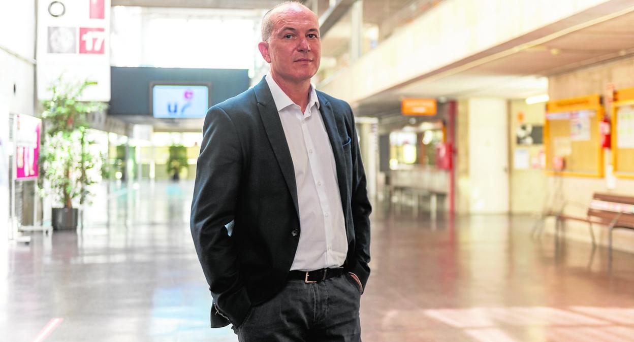 Longinos Marín, en la Facultad de Económicas de la UMU.
