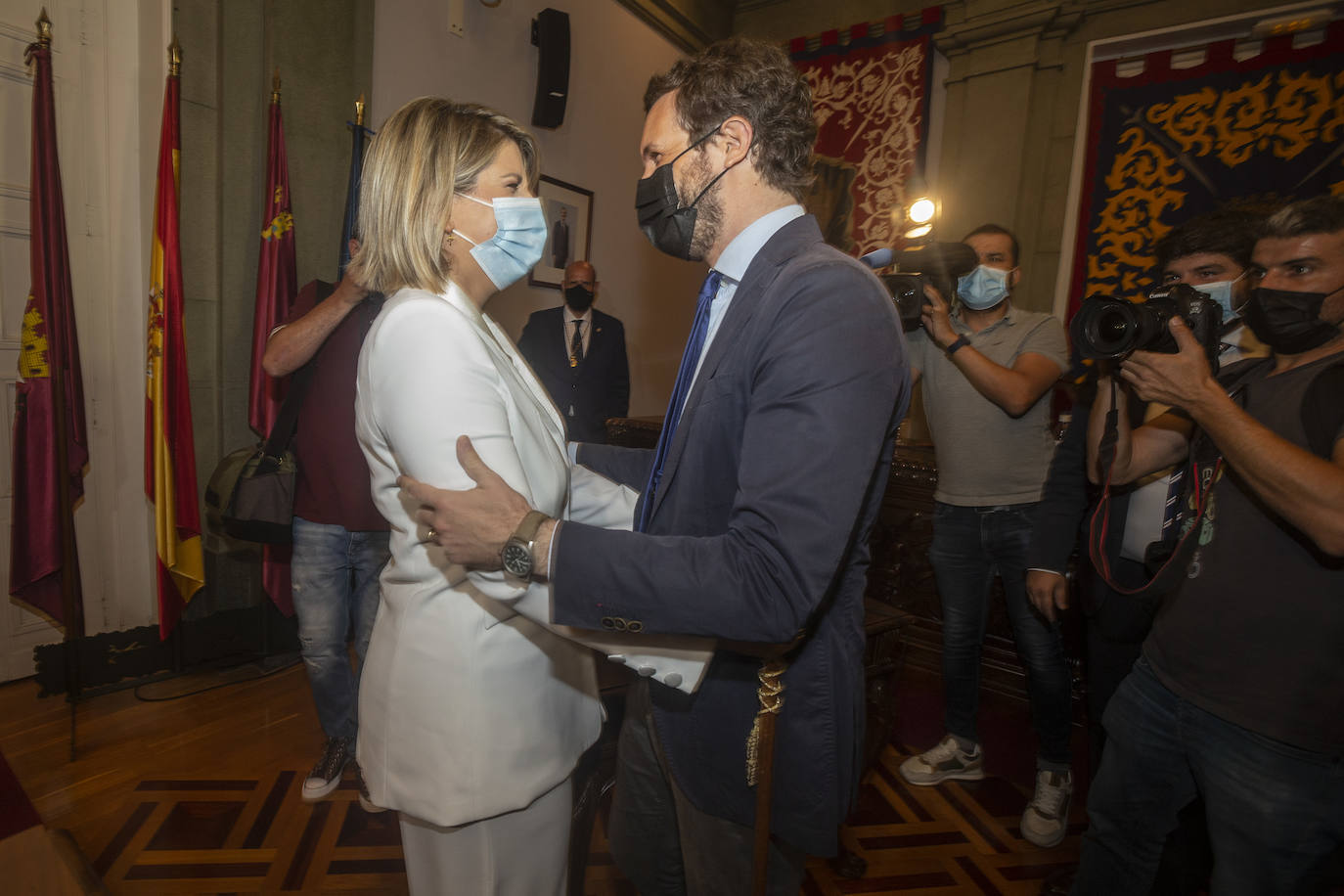 Fotos: Pleno de investidura de Noelia Arroyo como nueva alcaldesa de Cartagena