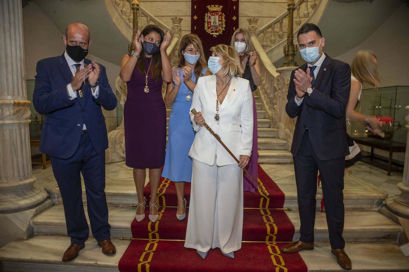 Fotos: Pleno de investidura de Noelia Arroyo como nueva alcaldesa de Cartagena