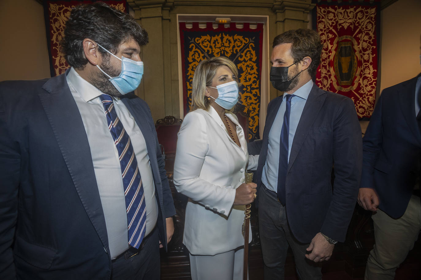 Fotos: Pleno de investidura de Noelia Arroyo como nueva alcaldesa de Cartagena