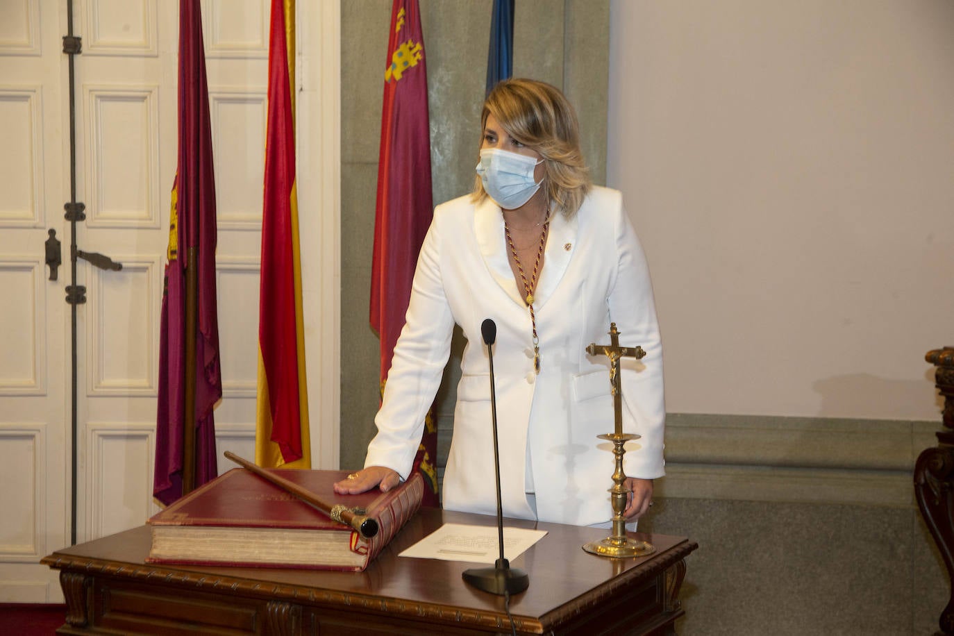 Fotos: Pleno de investidura de Noelia Arroyo como nueva alcaldesa de Cartagena