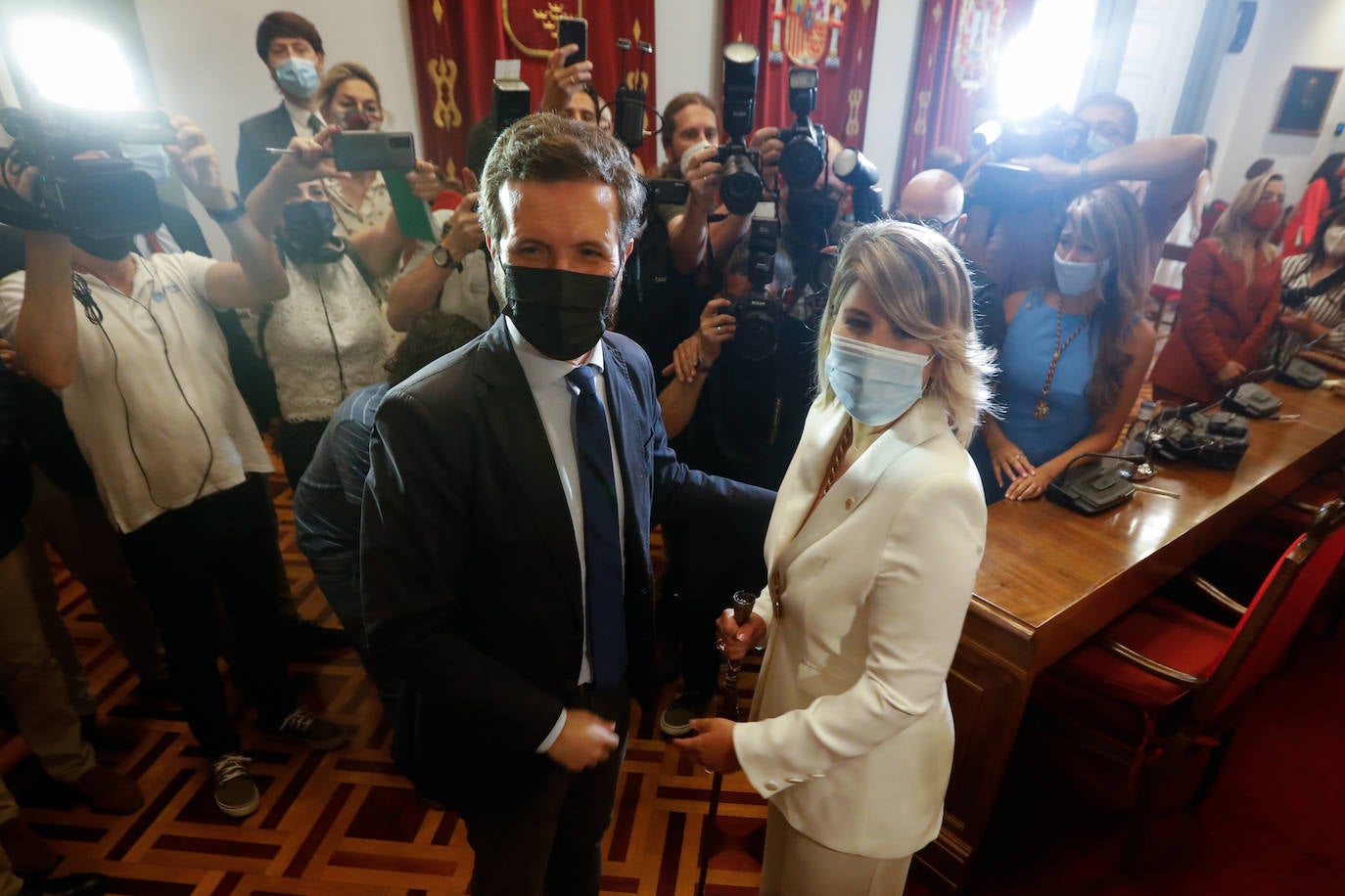 Fotos: Pleno de investidura de Noelia Arroyo como nueva alcaldesa de Cartagena