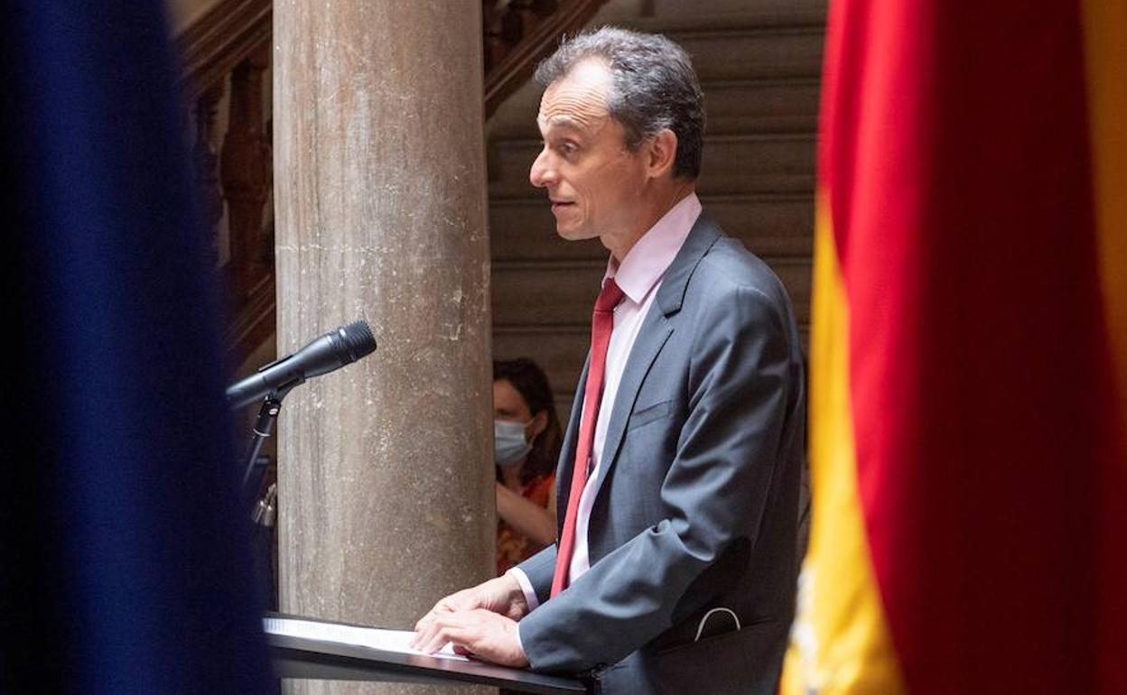 El ministro de Ciencia, Pedro Duque, en una imagen de archivo.