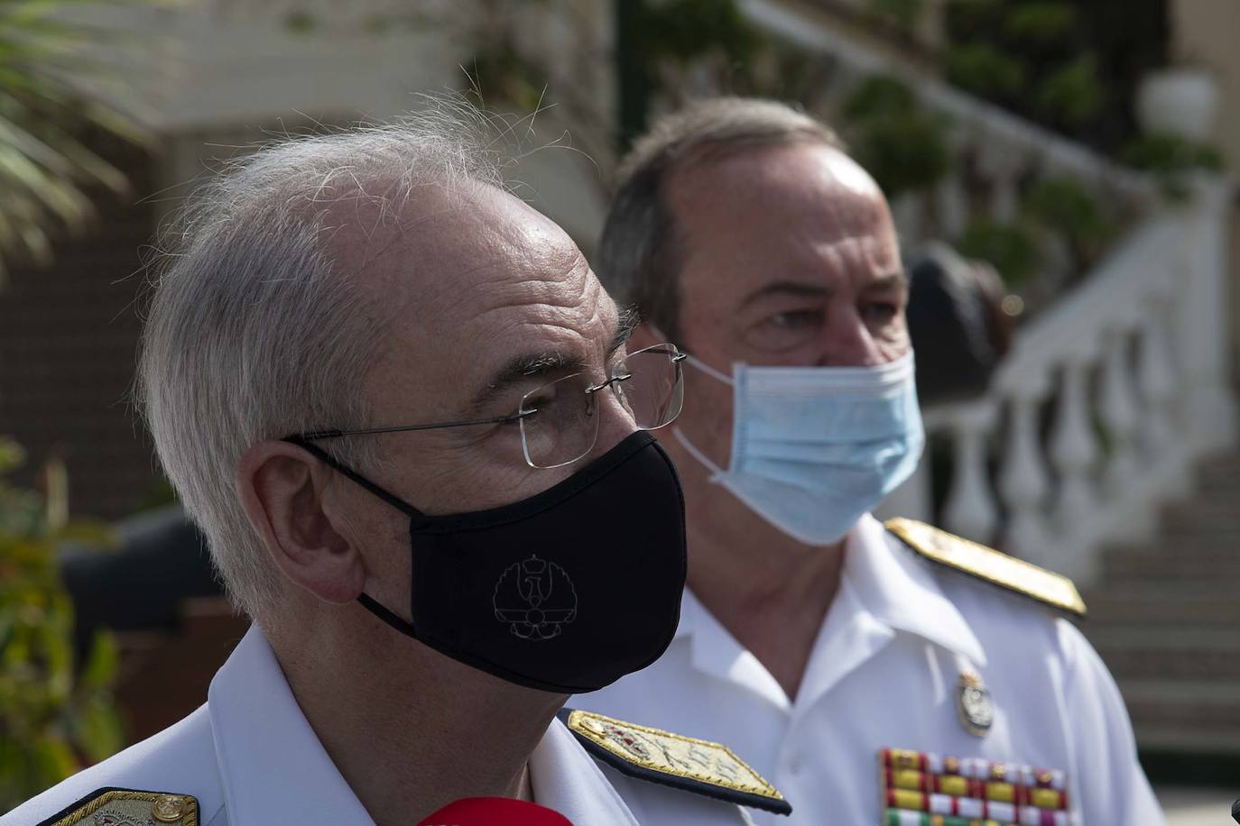 Fotos: Visita del jefe de la Defensa visita al Mando Marítimo de Cartagena