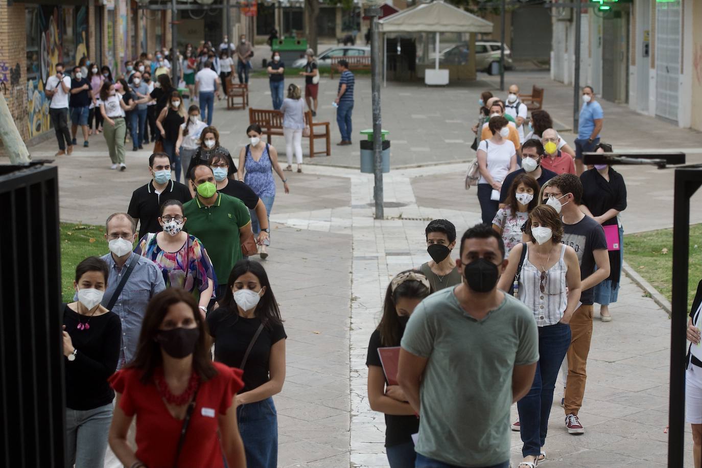 Fotos: Oposiciones de educación en la Región de Murcia