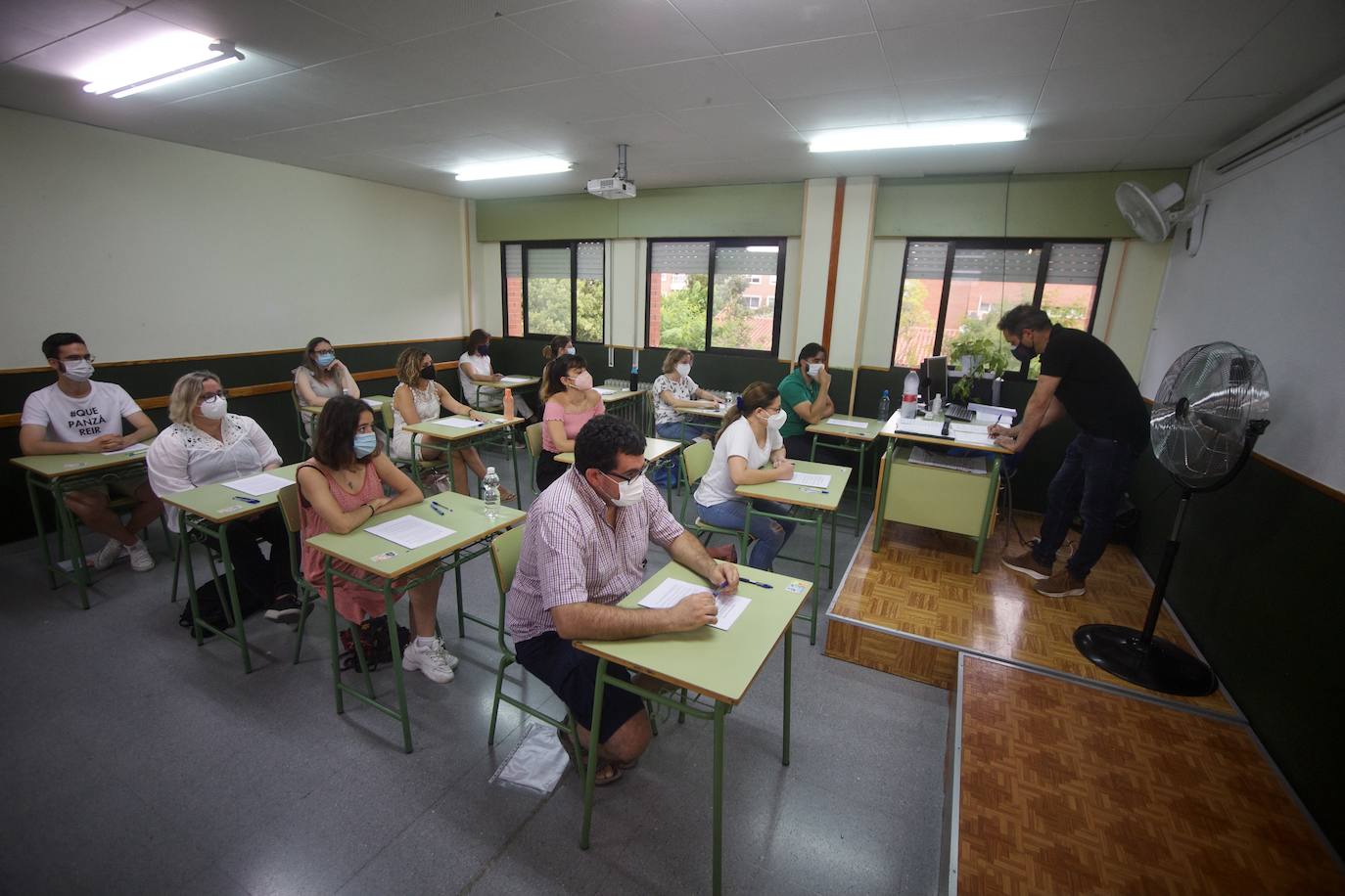 Fotos: Oposiciones de educación en la Región de Murcia