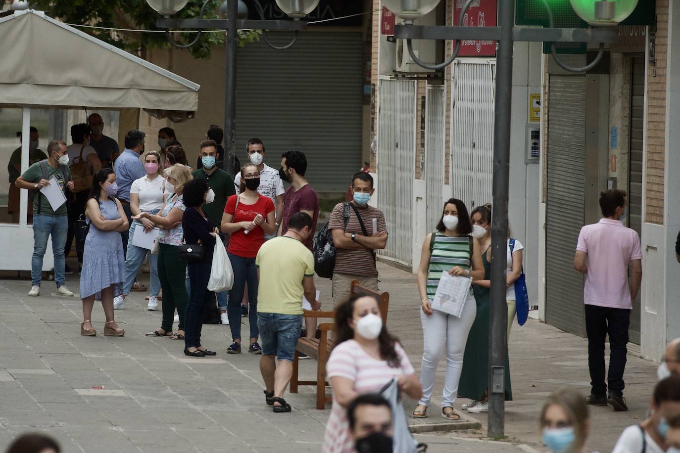 Fotos: Oposiciones de educación en la Región de Murcia