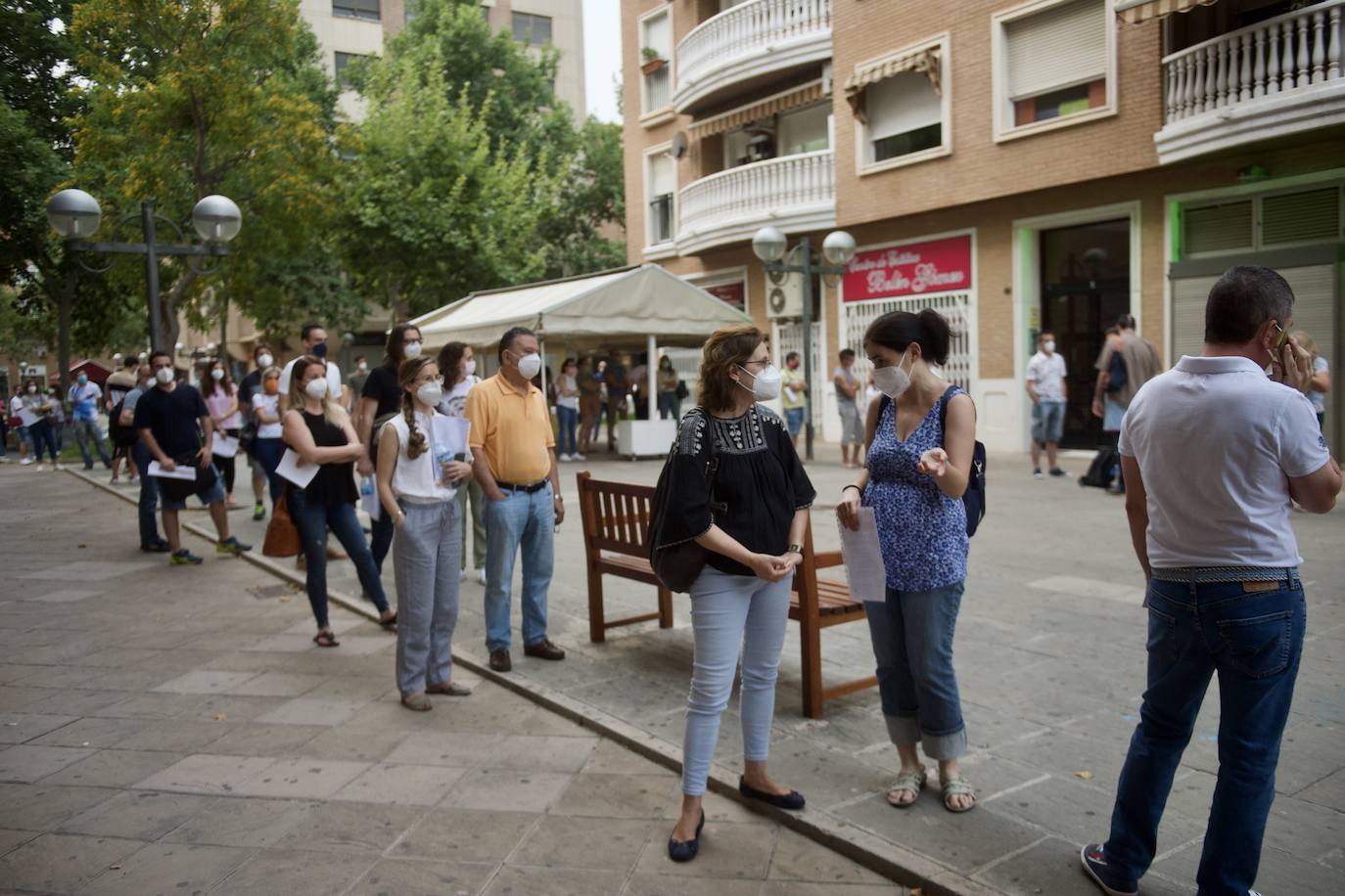 Fotos: Oposiciones de educación en la Región de Murcia