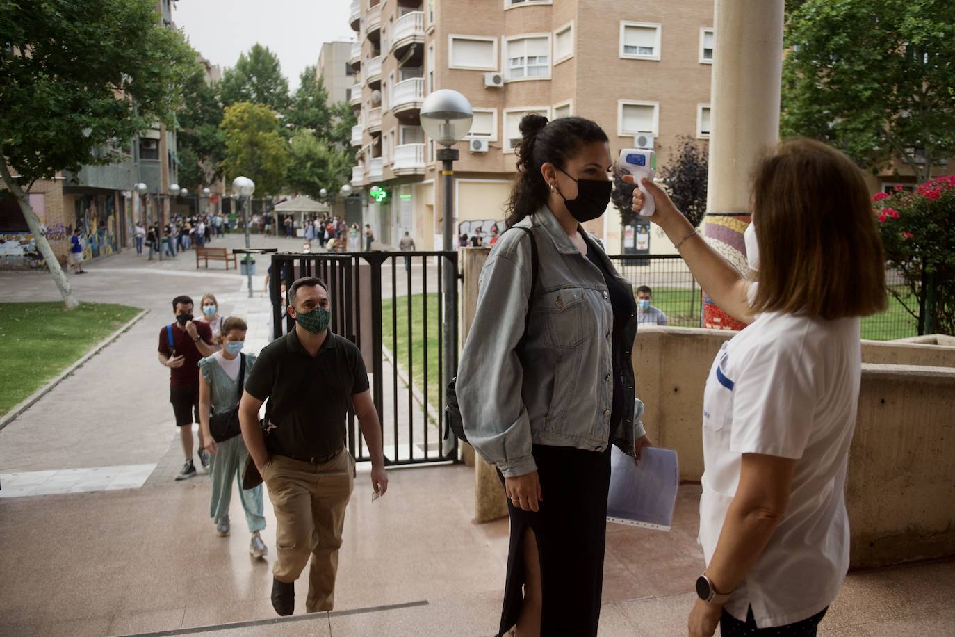 Fotos: Oposiciones de educación en la Región de Murcia