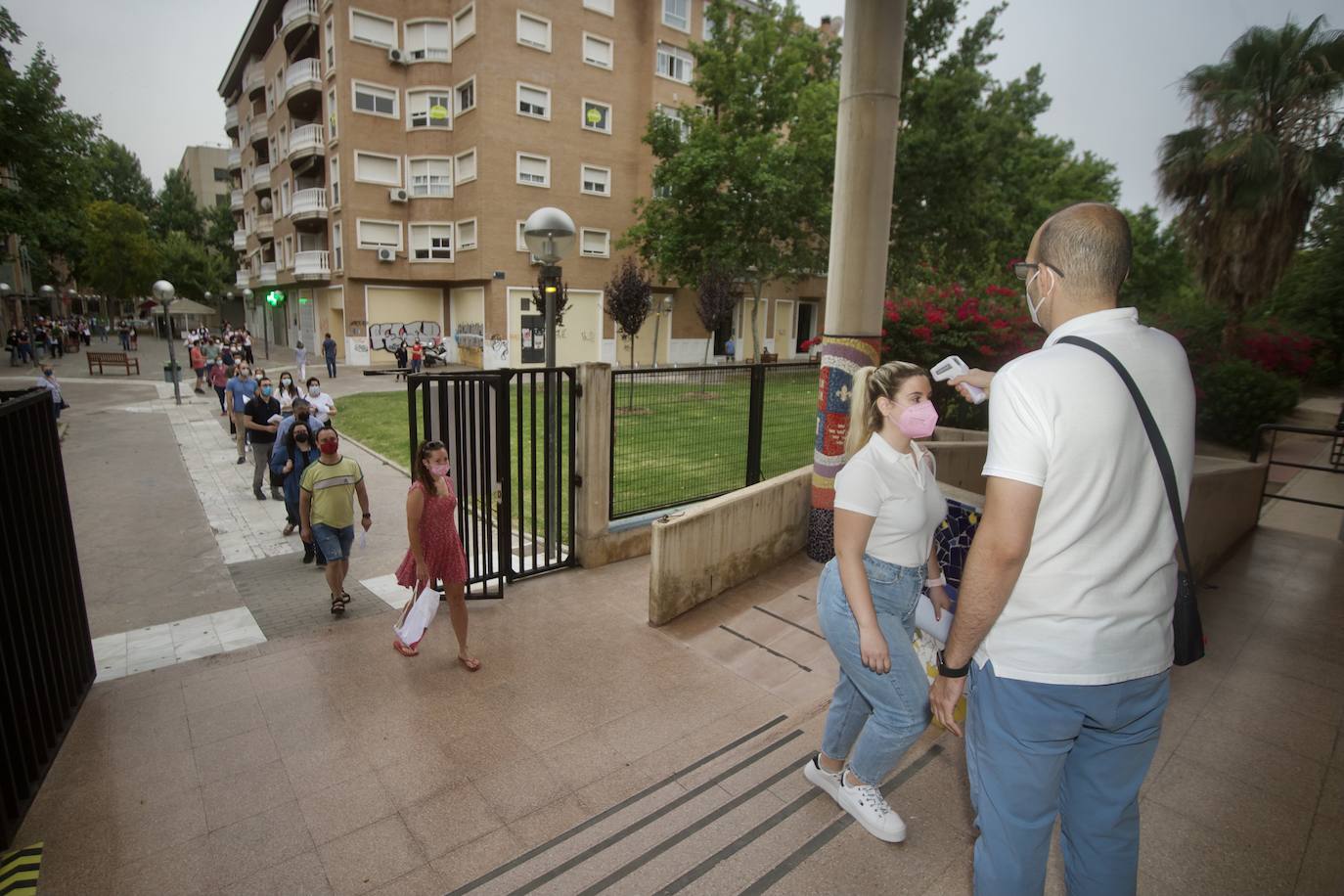 Fotos: Oposiciones de educación en la Región de Murcia