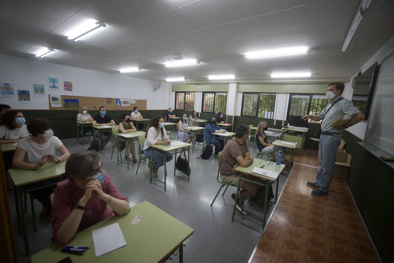 Fotos: Oposiciones de educación en la Región de Murcia