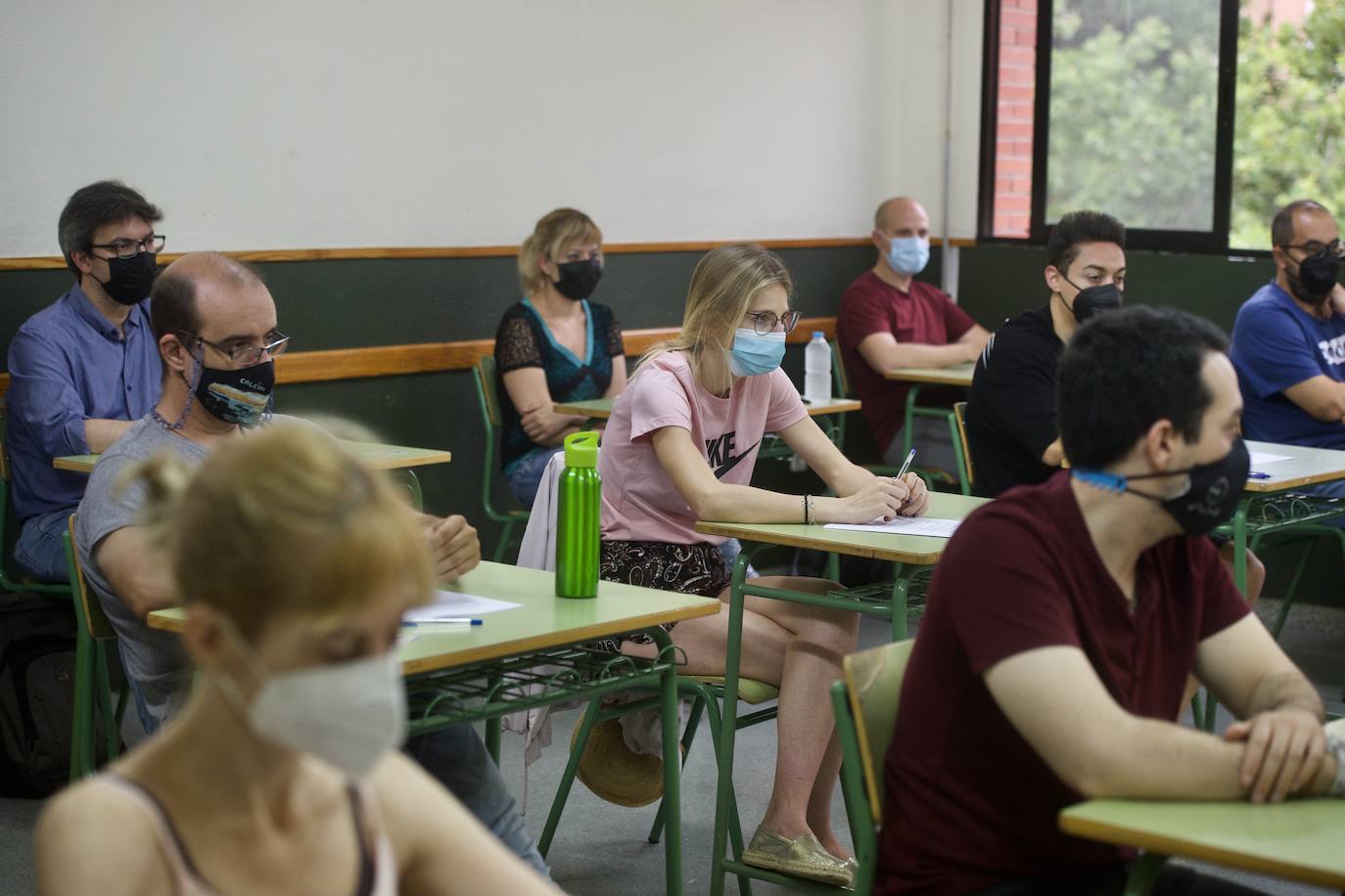 Fotos: Oposiciones de educación en la Región de Murcia