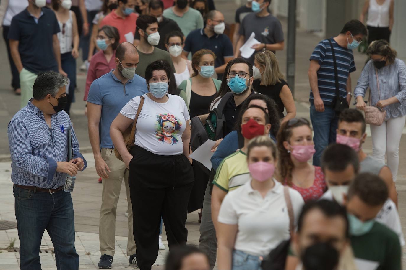 Fotos: Oposiciones de educación en la Región de Murcia