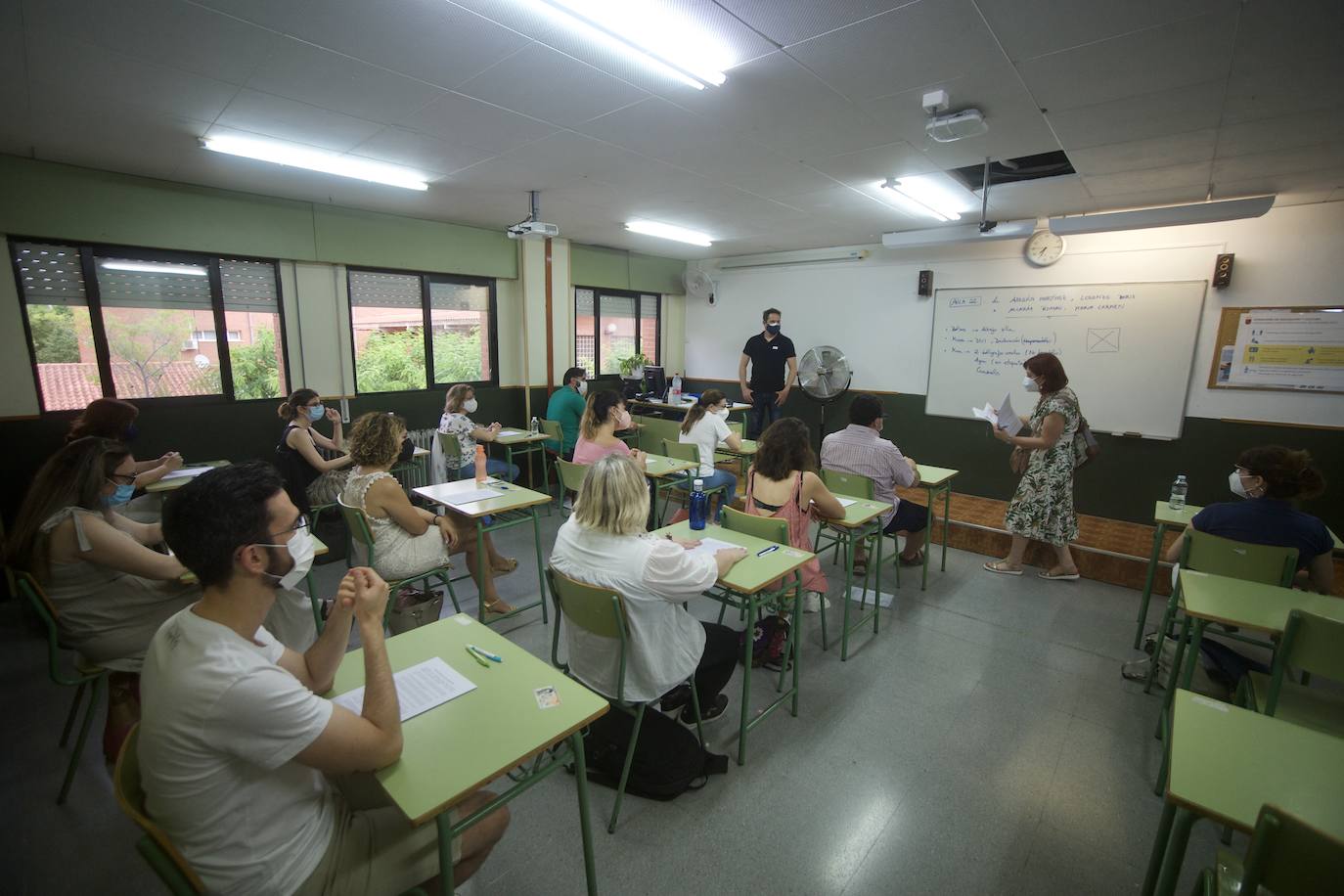 Fotos: Oposiciones de educación en la Región de Murcia