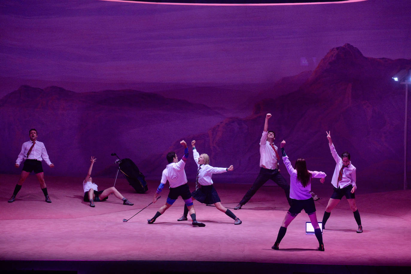 Fotos: Puesta en escena de la versión de ‘Giselle’ de la compañía Kor’sia