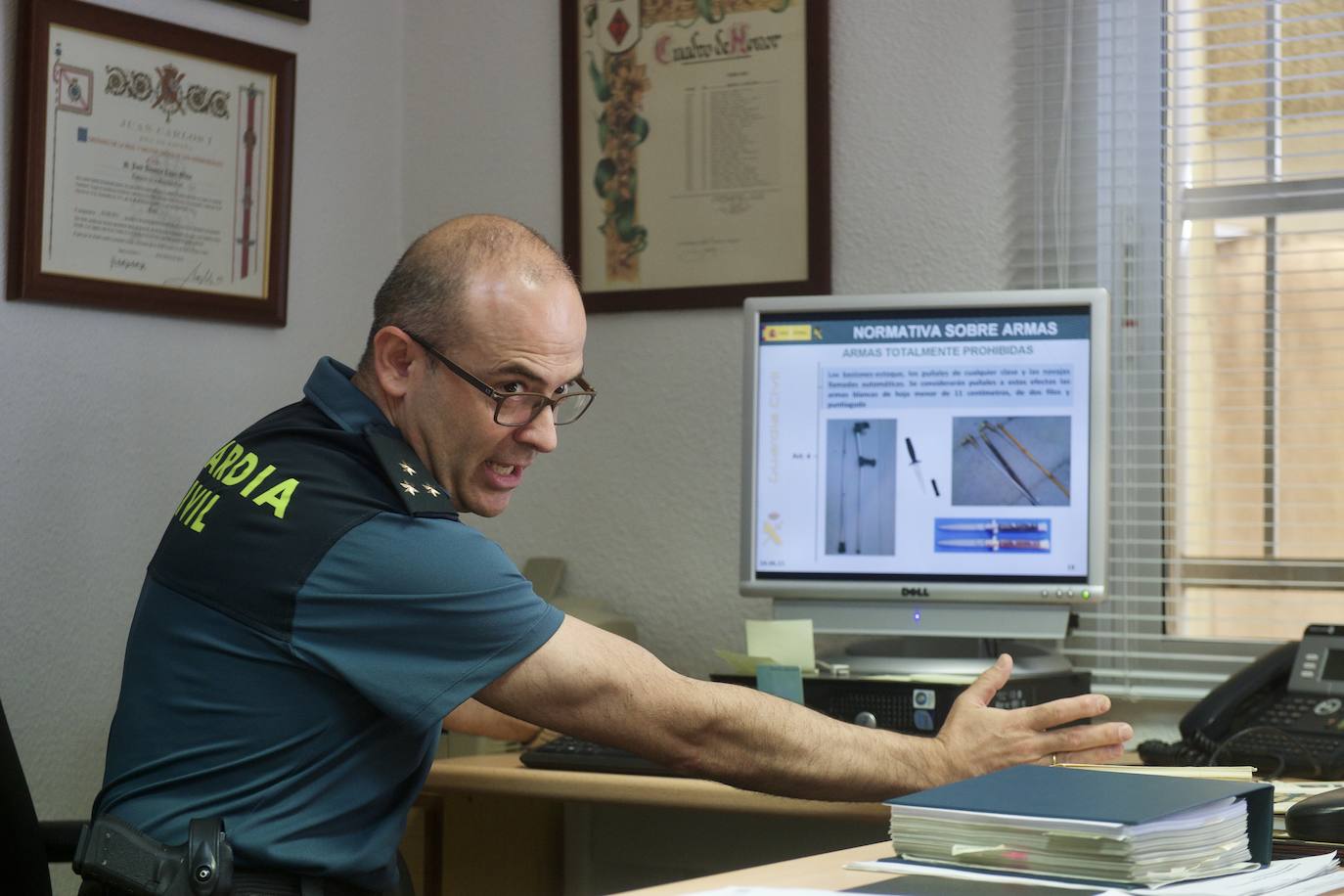Fotos: La Intervención de Armas de la Guardia Civil cumple 35 años
