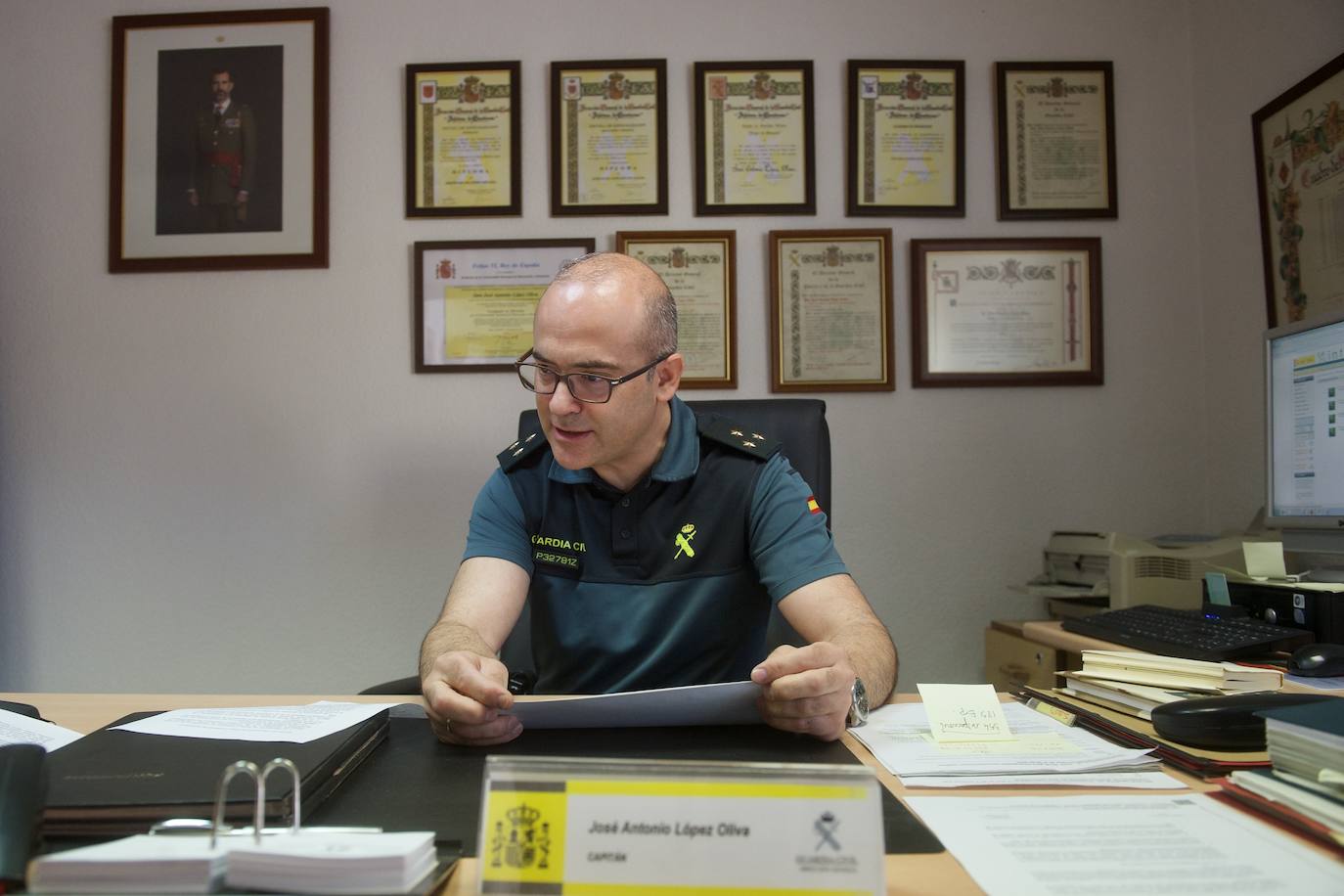 Fotos: La Intervención de Armas de la Guardia Civil cumple 35 años